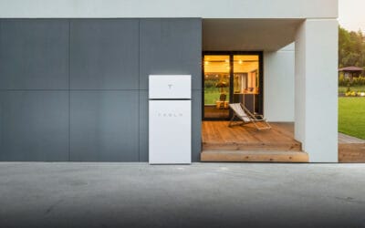 Tesla Powerwall powering a home