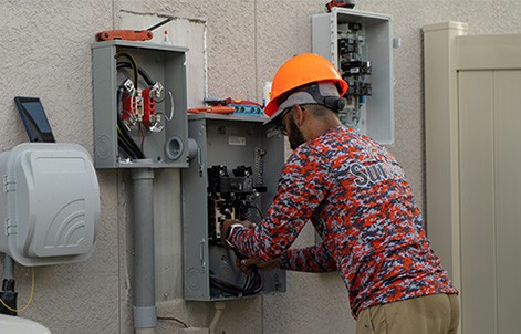 SunVena licensed solar electrician