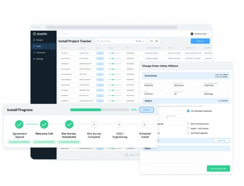 Monitor and manage projects at your fingertips